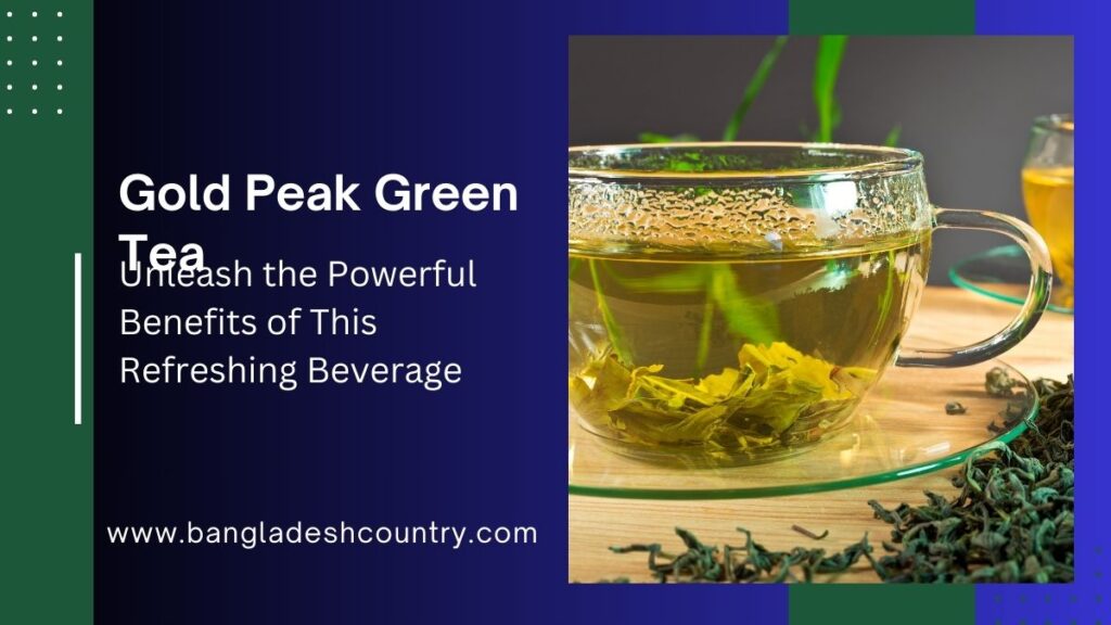 Gold Peak Green Tea