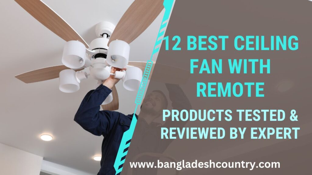 Ceiling Fan With Remote