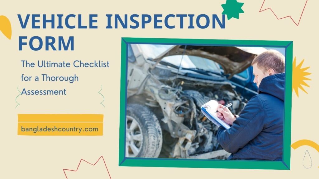 Vehicle Inspection Form