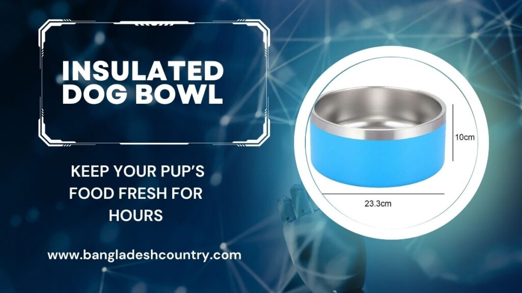 Insulated Dog Bowl